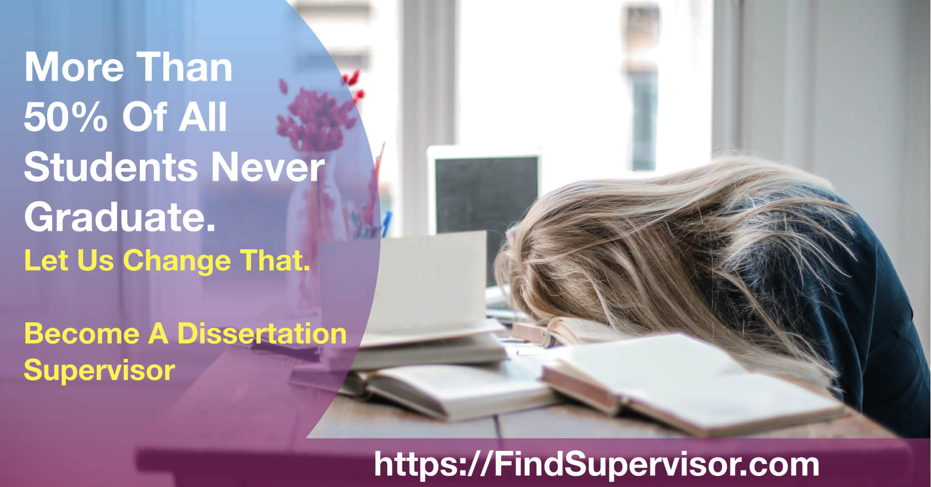 Help to the 50% of the College Students that don't graduate