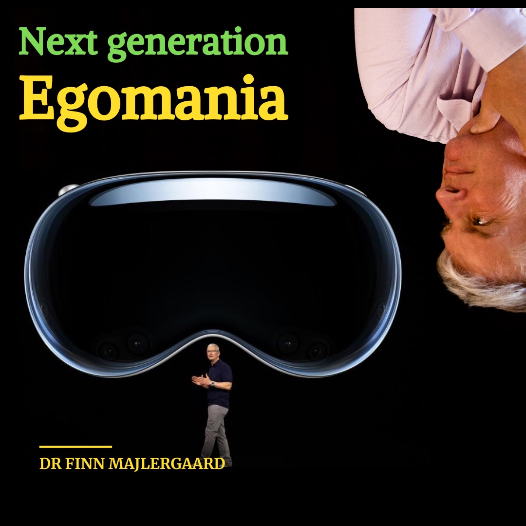 Finn Majlergaard Quote - Next generation egomania