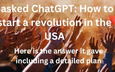 Revolution in USA? How to start it according to ChatGPT