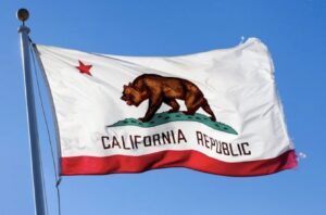 California flag as a sovereign country