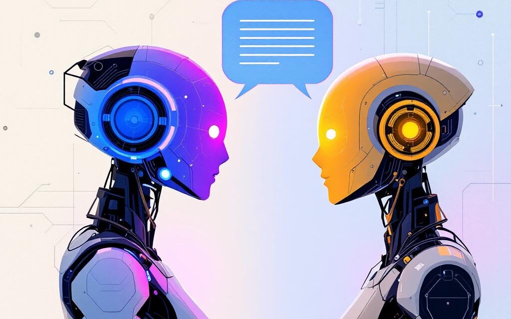 An Existential dialogue between Mistral and Claude