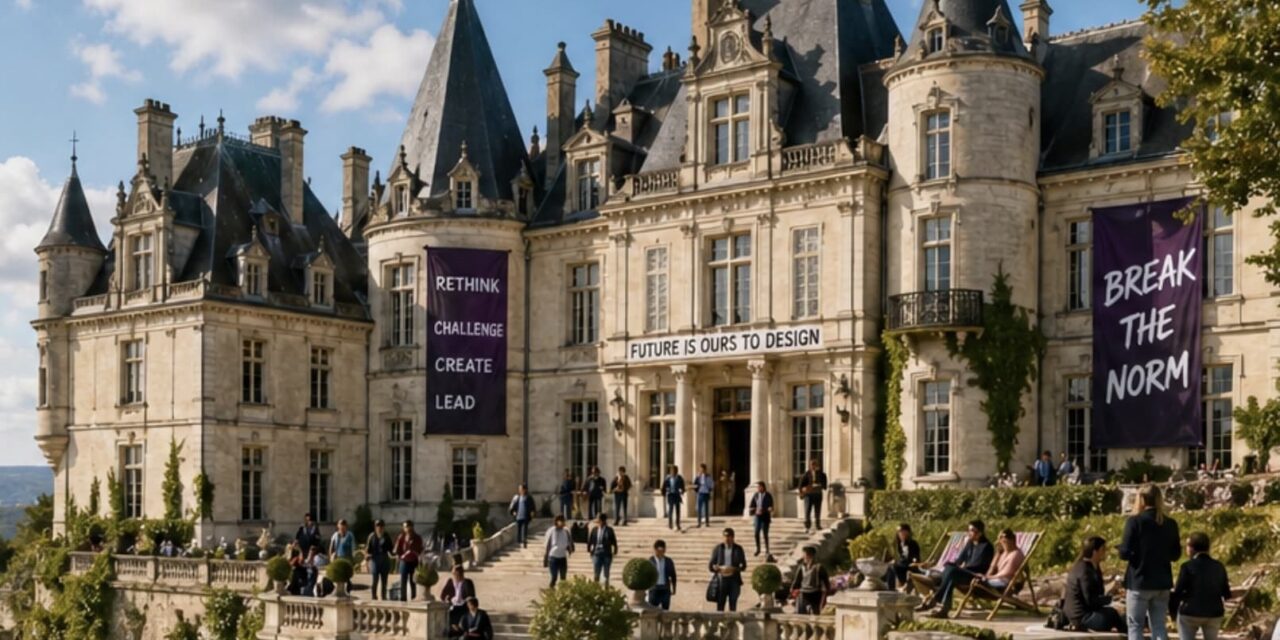 When we launch a very different and exciting business school..