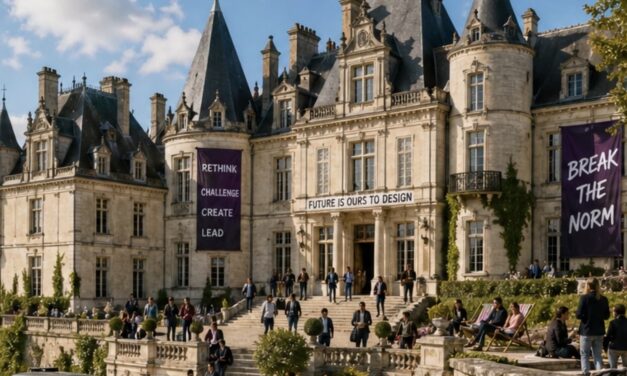 When we launch a very different and exciting business school..